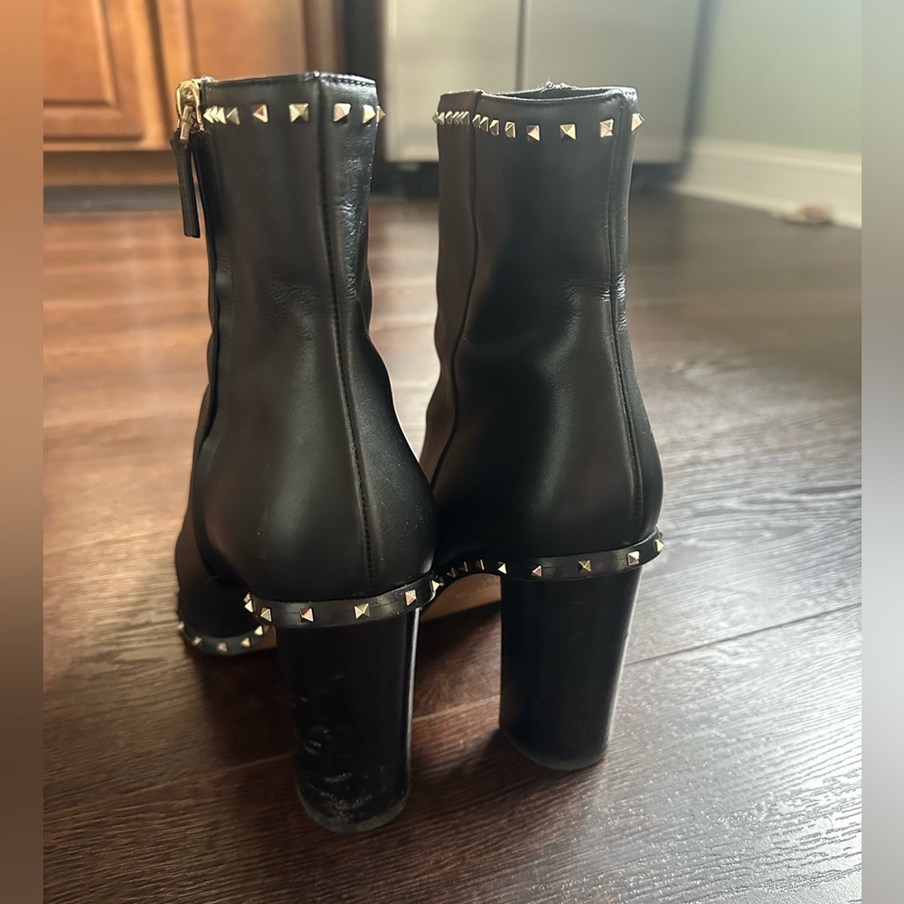 Valentino Rockstud Heeled Boots - Picture 4 of 6
